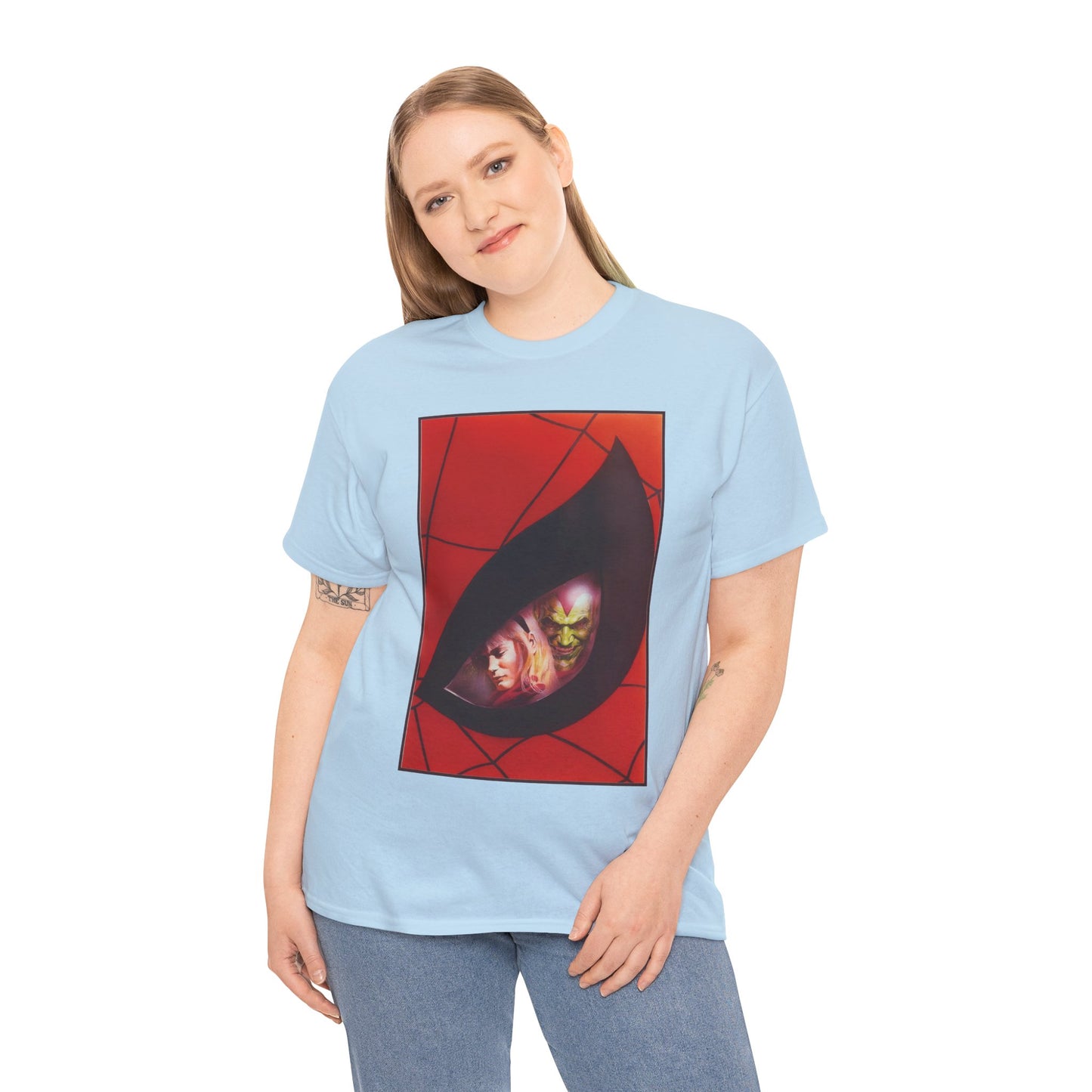 Spider-Man T-Shirt - Alex Ross Art - Marvels Cover - Green Goblin Vs Gwen Stacy - Marvel Comics