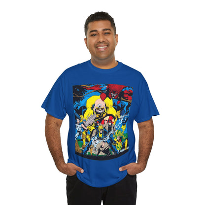 X-Factor T-Shirt - Joe Quesada Art - Havok, Polaris, Strong Guy, Jamie Madrox, Quicksilver - Mutant Team - Marvel Comics