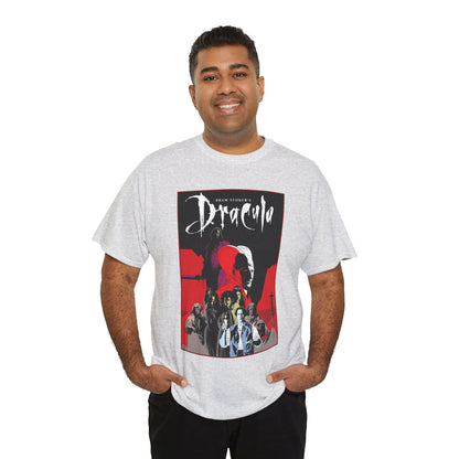 Bram Stoker's Dracula T-Shirt - Mike Mignola Art - Francis Ford Coppola Movie - Mina Murray, Jonathan Harker