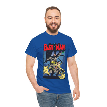 Batman & Robin T-Shirt - George Perez Art - Earth 2 - DC Comics - Golden Age JSA - Bruce Wayne & Dick Grayson