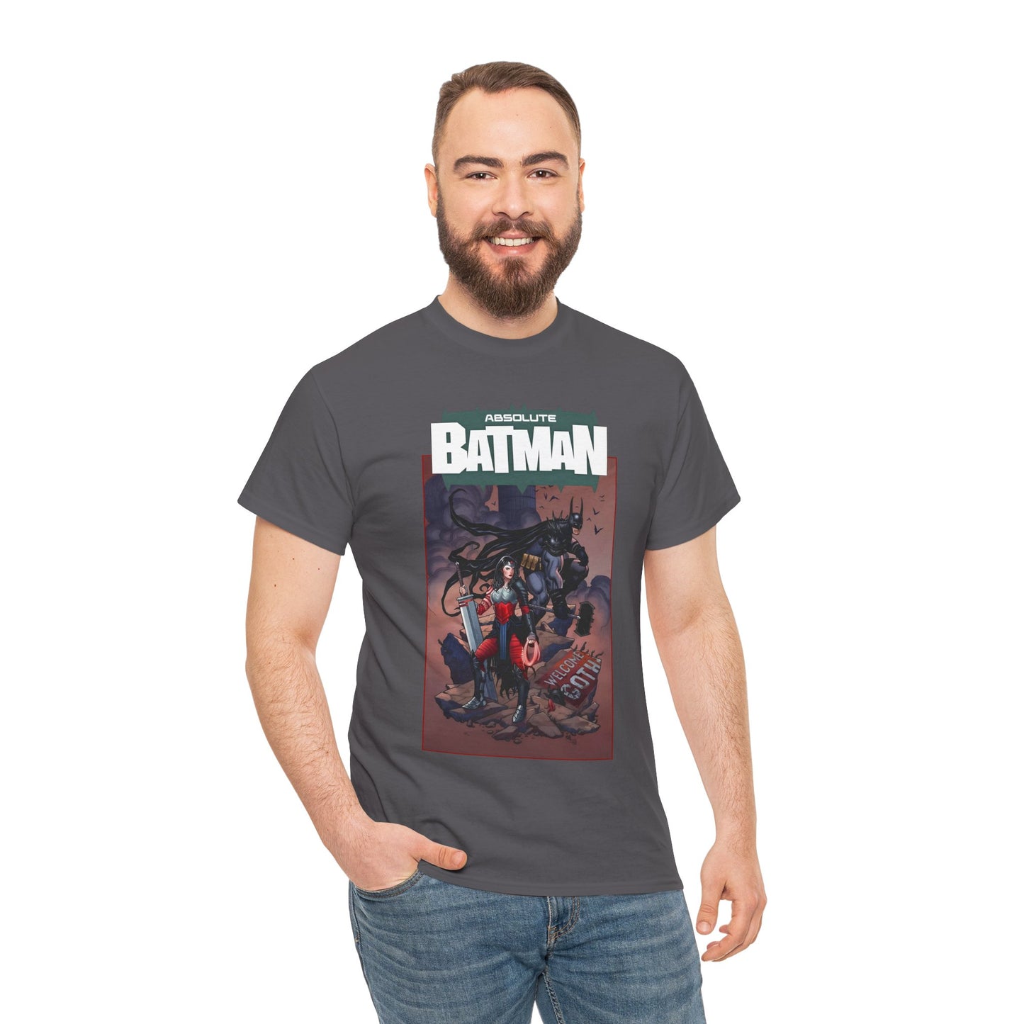 Absolute Batman & Absolute Wonder Woman T-Shirt - Frank Cho Art - DC Comics