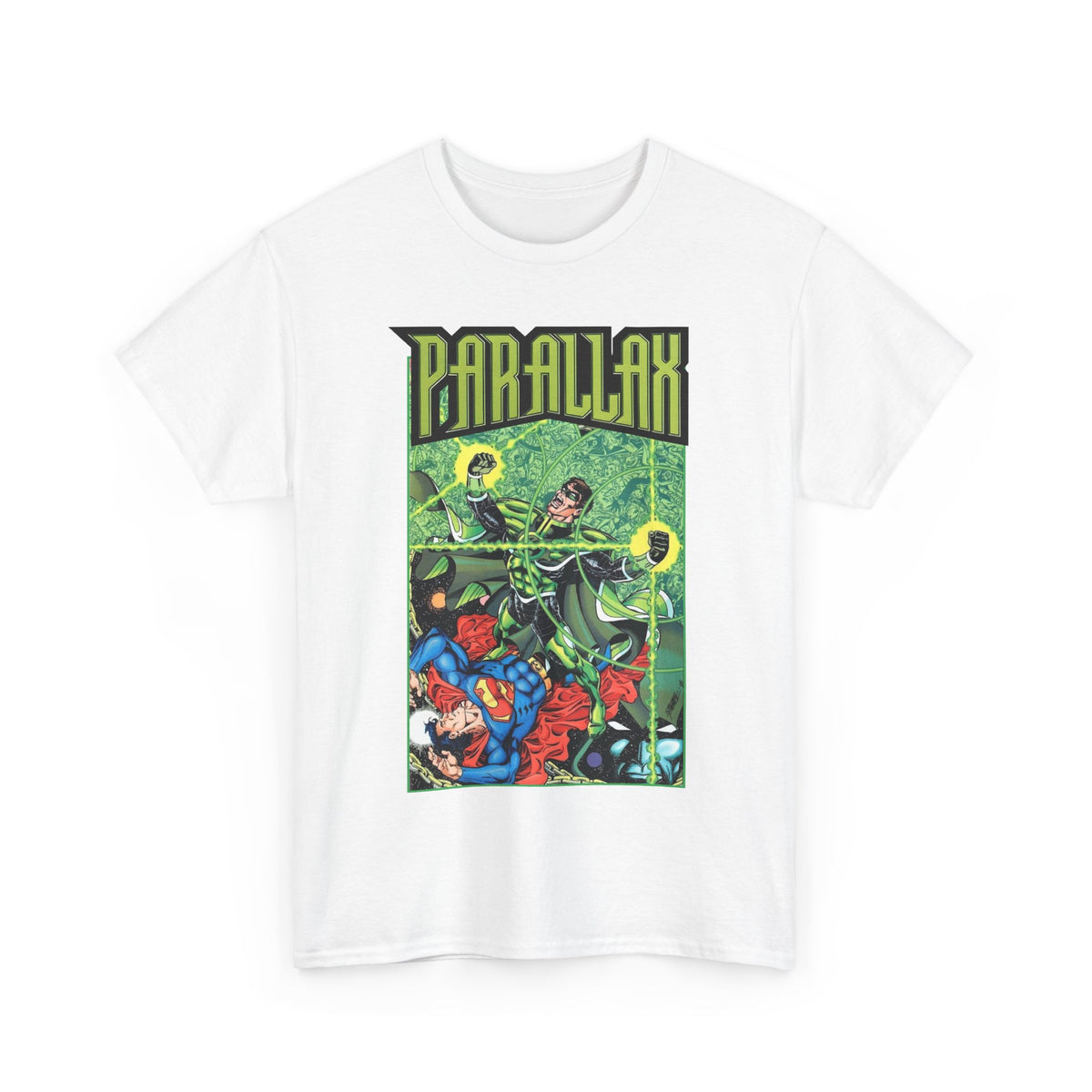 Parralax T-Shirt - George Perez Art - Reign of the Supermen Story - DC Comics