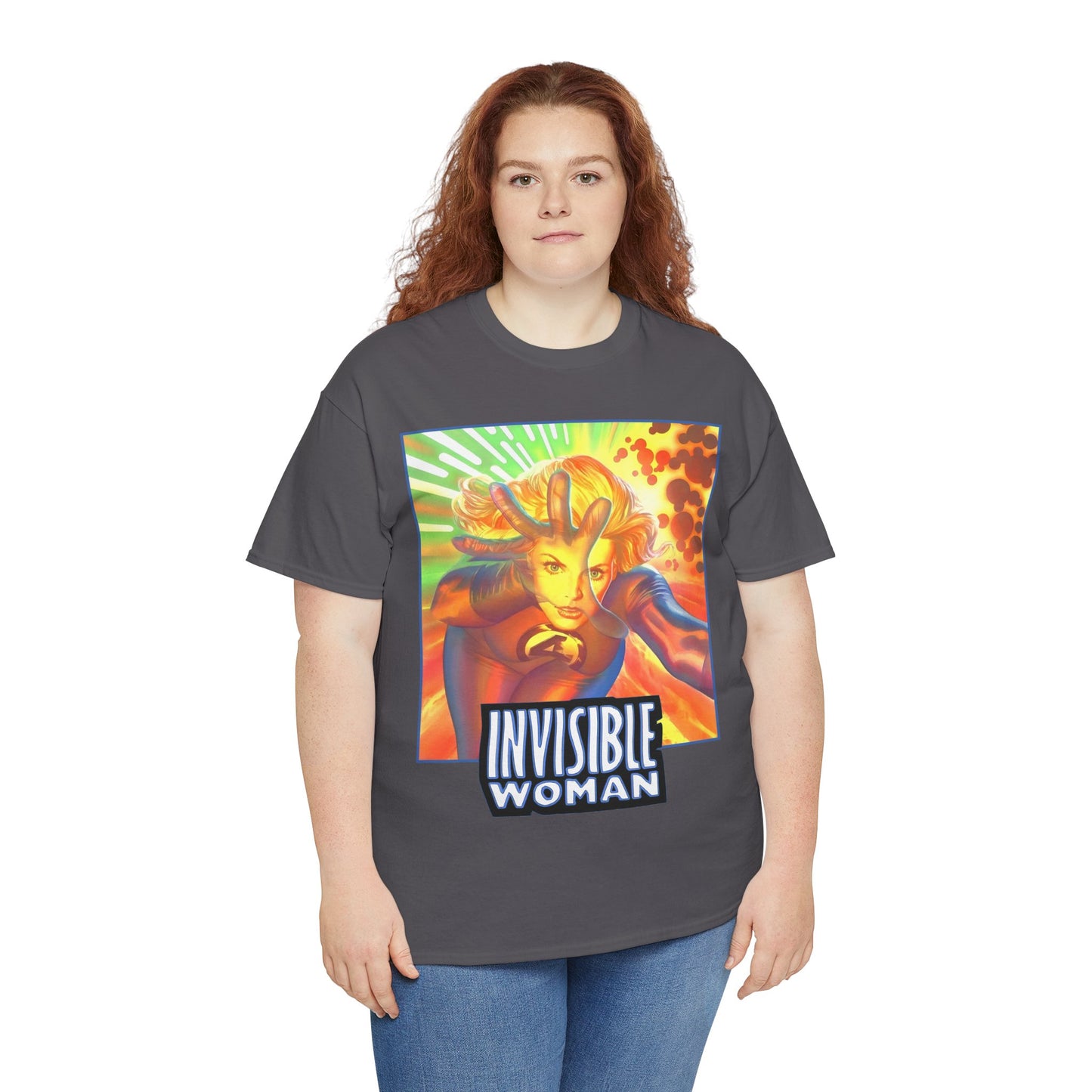 Invisible Woman Shirt - Alex Ross Art - Fantastic Four Member - Marvel Comics
