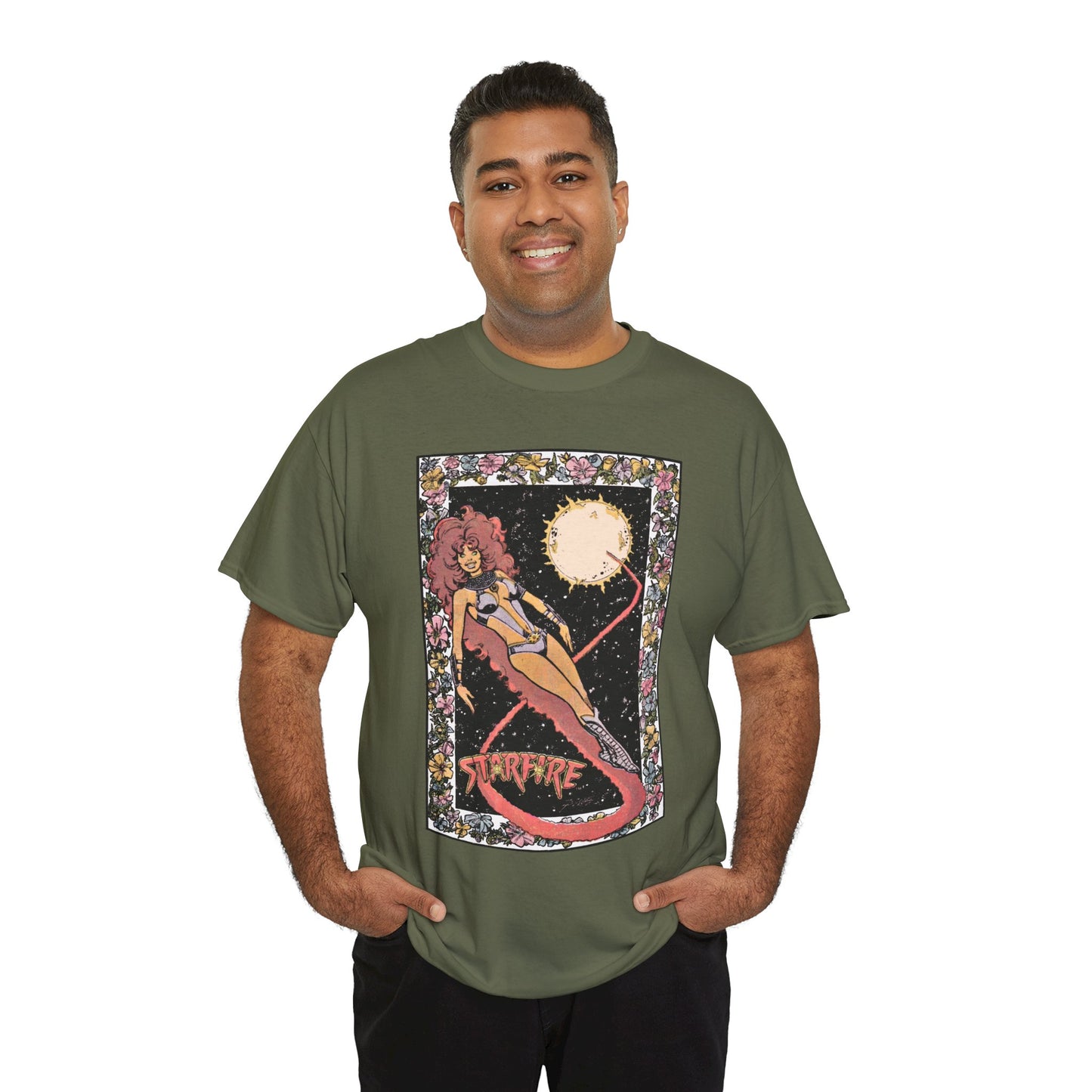 Starfire T-Shirt - George Perez Art - New Teen Titans - DC Comics