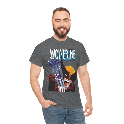 Wolverine T-Shirt - Amazing Todd McFarlane Art - Classic Image Vs Incredible Hulk - Marvel Comics - Logan