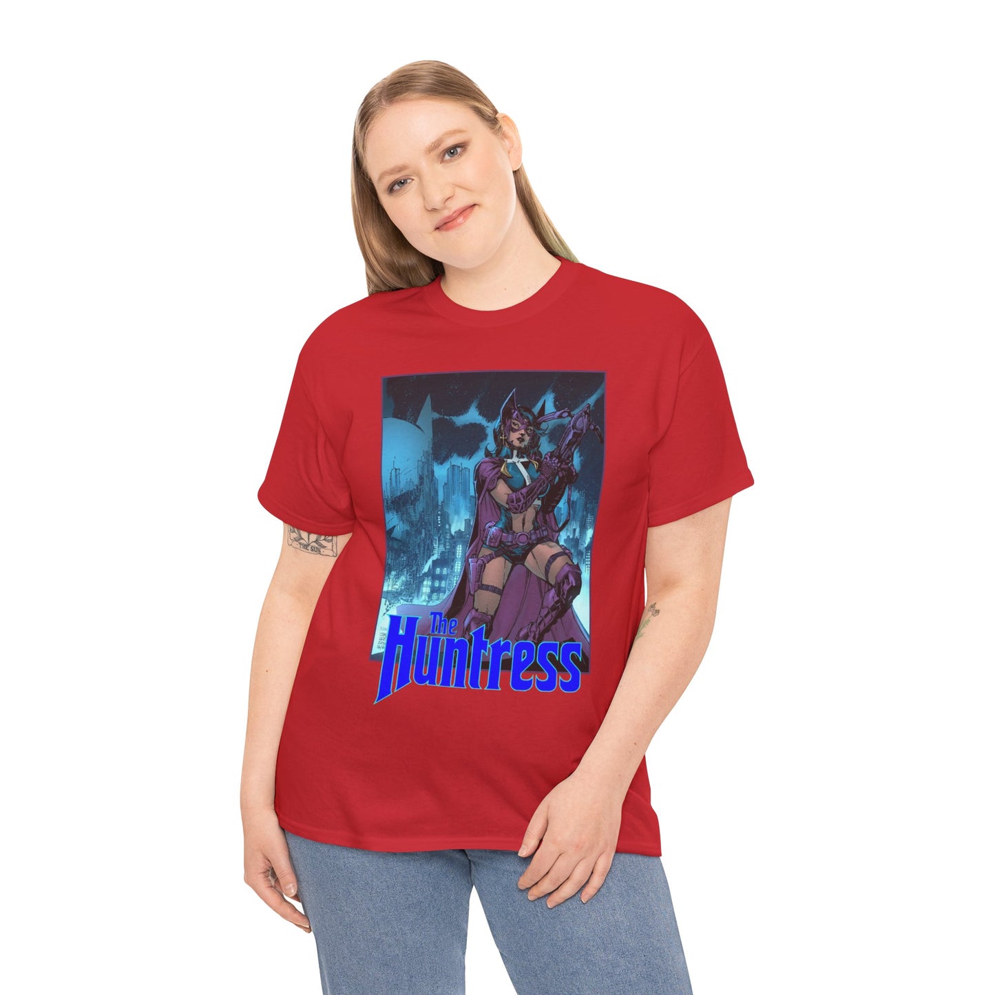 Huntress T-Shirt - Jim Lee Art - Batman: Hush Story - DC Comics