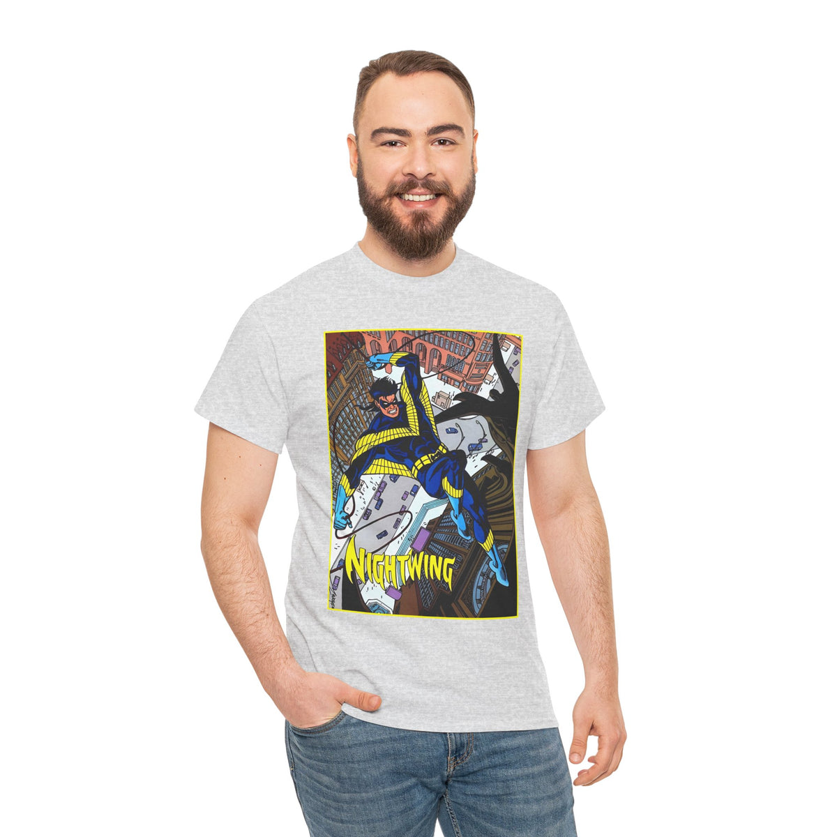 Nightwing T-Shirt - José Luis García-López Art - New Teen Titans Leader - DC Comics