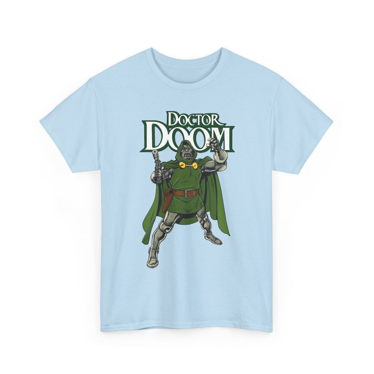 Doctor Doom T-Shirt - John Byrne Art - Fantastic Four Foe - Ruler of Latveria - 2026 Avengers Doomsday Movie - Marvel Comics