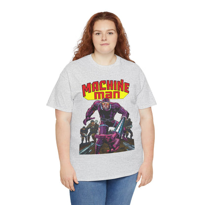 Machine Man T-Shirt - Jack Kirby Creation - Popular 1970s Hero - Marvel Comics