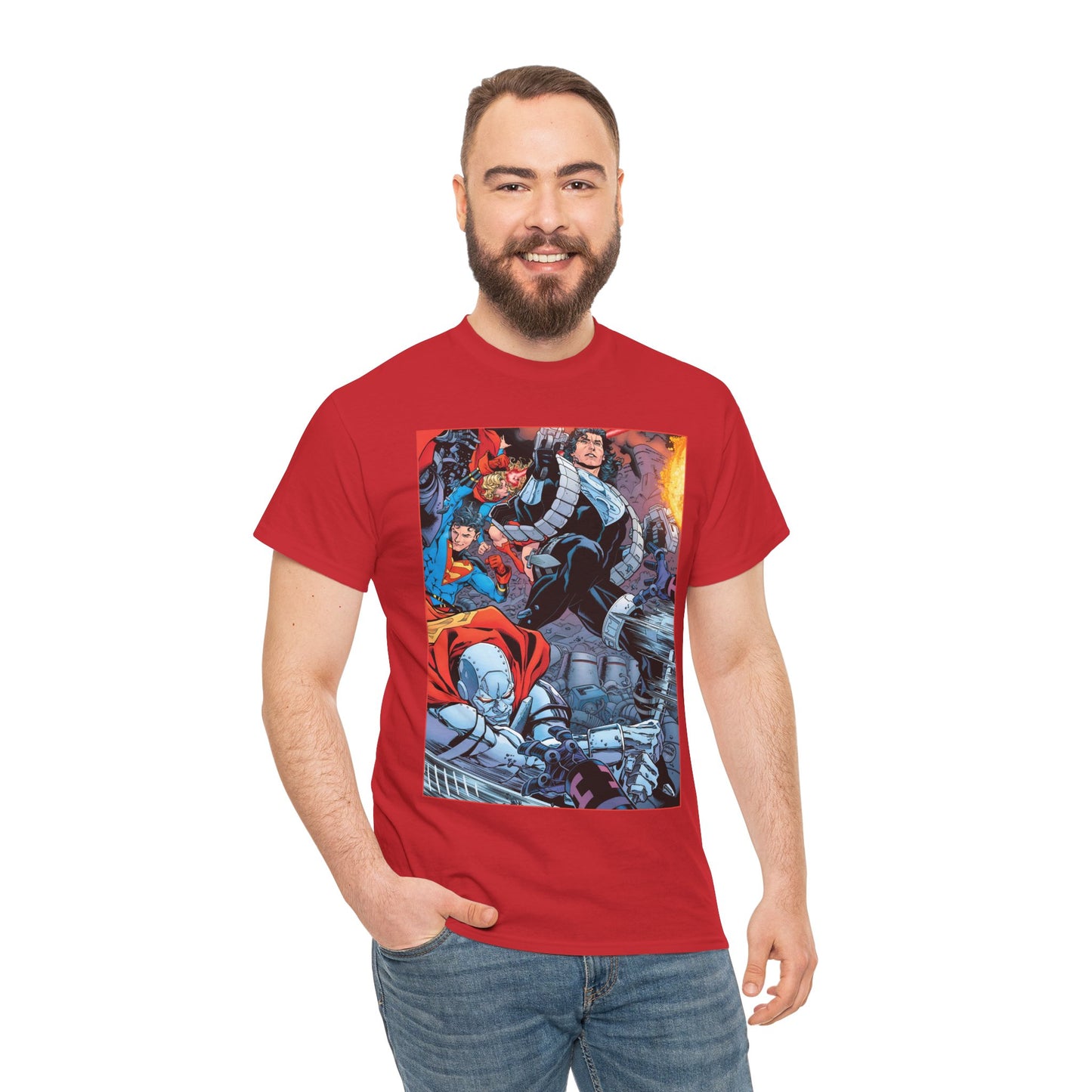 Return of Superman T-Shirt - Brad Walker Variant Art - Superboy, Supergirl, Steel - DC Comics