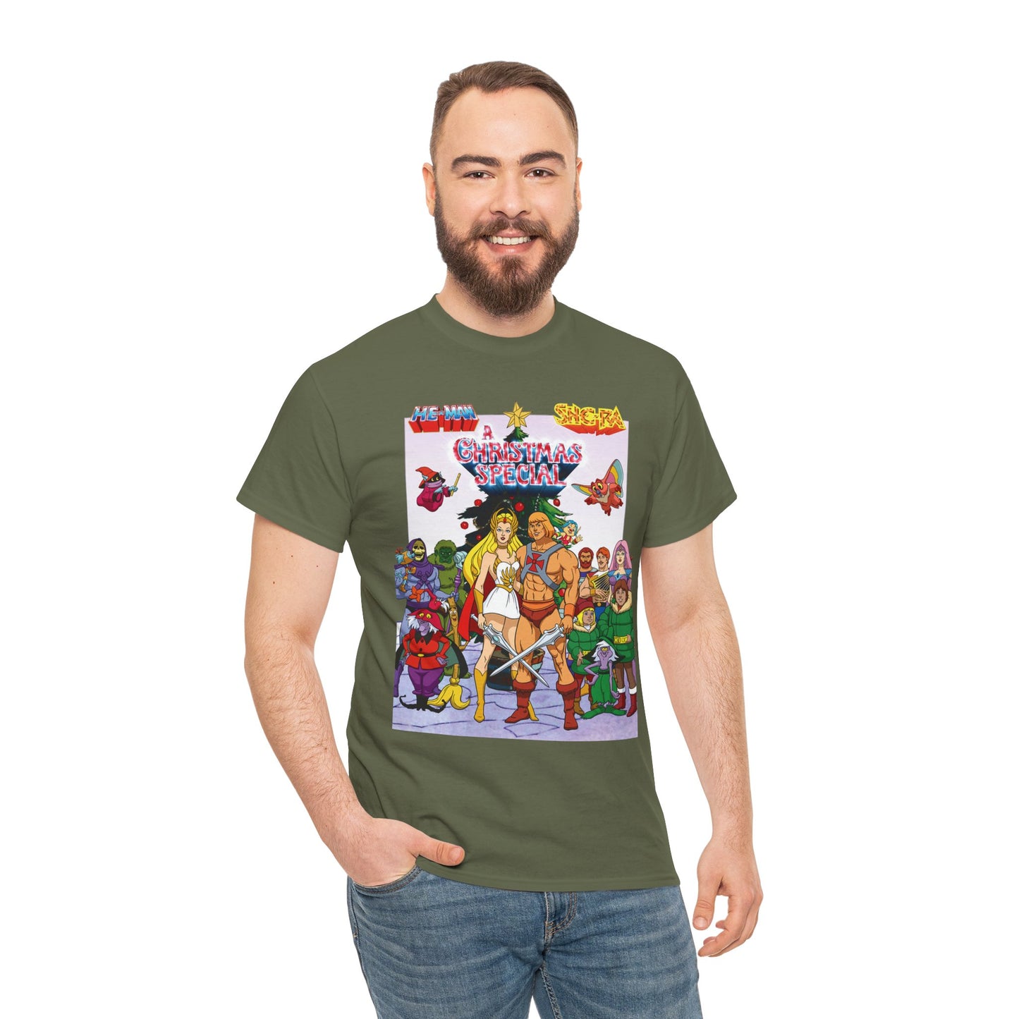 He-Man & She-Ra: A Christmas Special T-Shirt - Masters of the Universe, Princess of Power - Skeletor, Fisto, Orko, Kowl, Madame Razz - Filmation