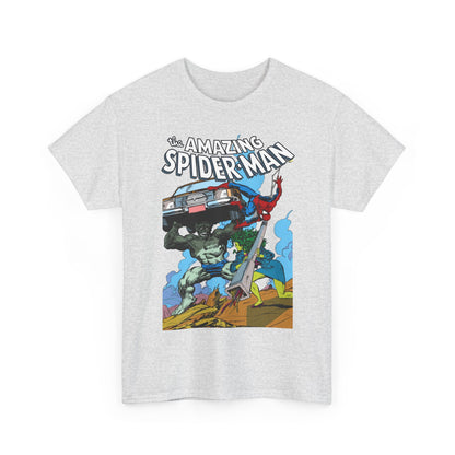 Amazing Spider-Man & She-Hulk T-Shirt - John Byrne Art - Marvel Comics