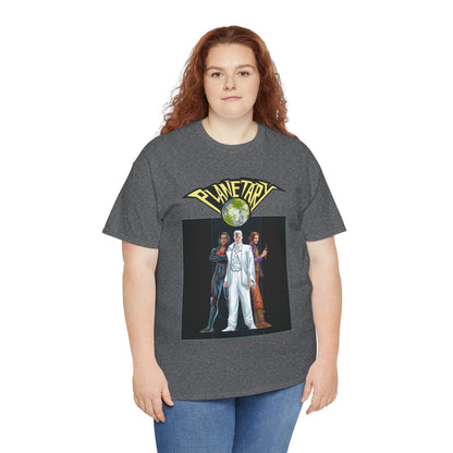 Planetary T-Shirt -  - John Cassaday Art - The Drummer, Jakita Wagner & Elijah Snow - DC Comics/Wildstorm