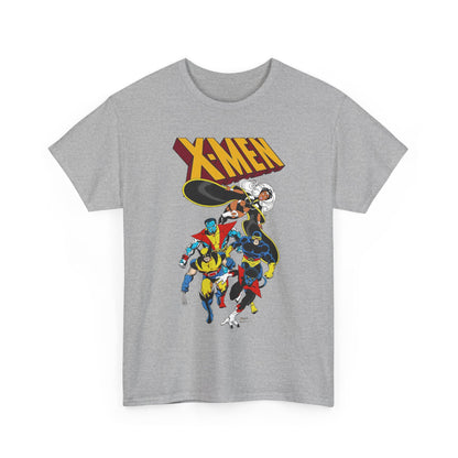 X-Men T-Shirt - John Byrne Art - Wolverine, Storm, Cyclops, Colossus, Nightcrawler - Marvel Comics Mutants