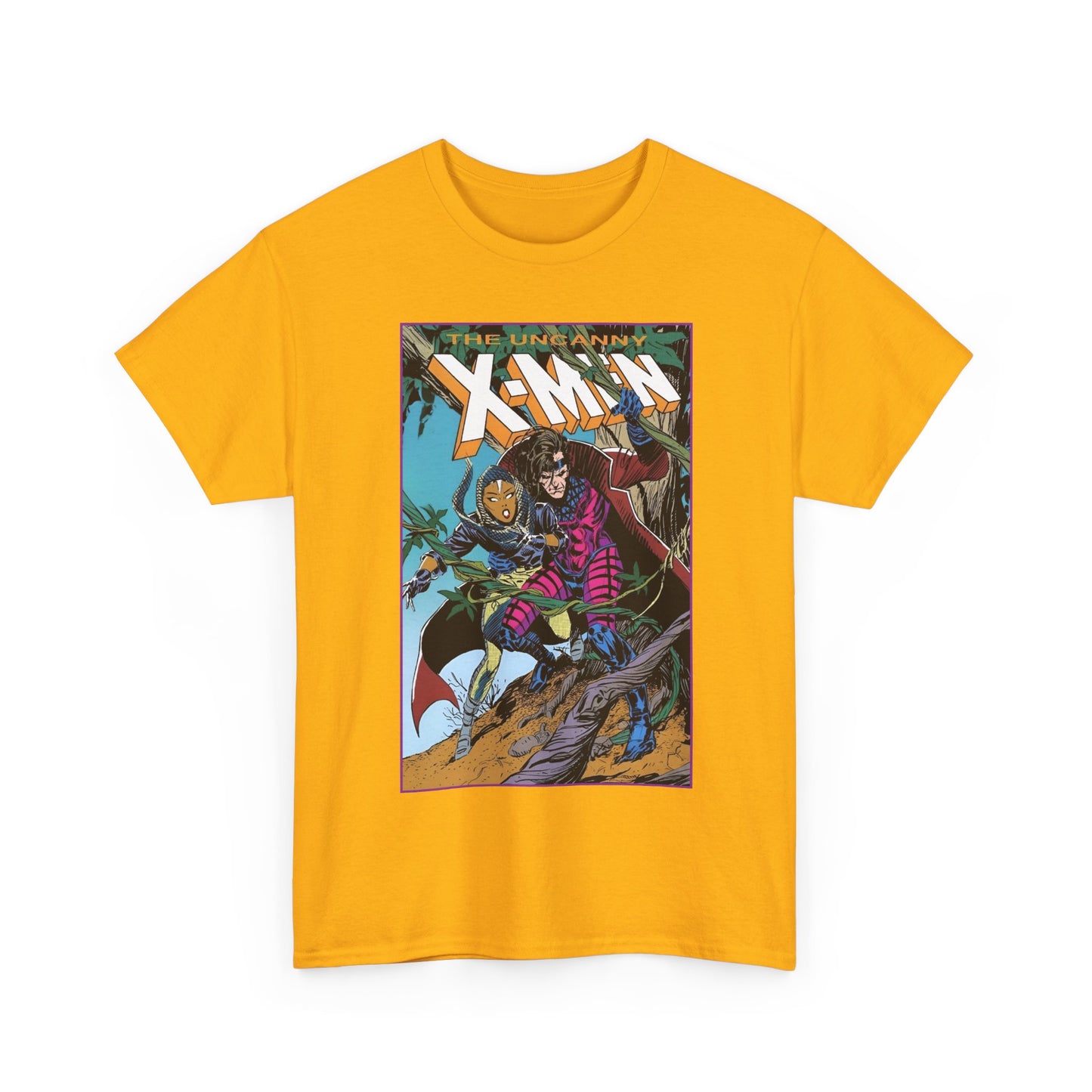 Uncanny X-Men T-Shirt - Andy Kubert Art - Storm & Gambit - #226 Cover - Marvel Comics