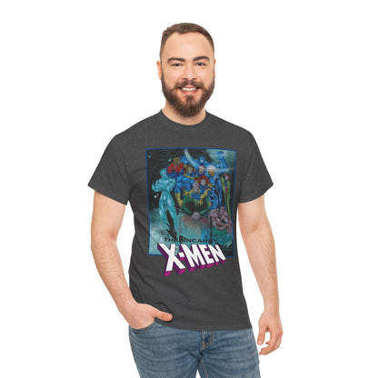 Uncanny X-Men T-Shirt - Joe Madureira Art - #337 Cover Art - Cyclops, Gambit, Wolverine, Storm, Iceman, Professor X - Marvel Comics