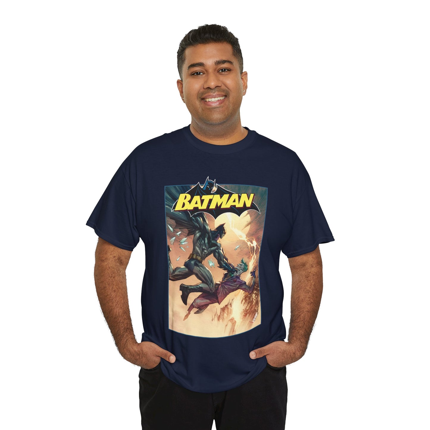 Batman Vs Joker T-Shirt - Marc Silvestri Art - DC Comics