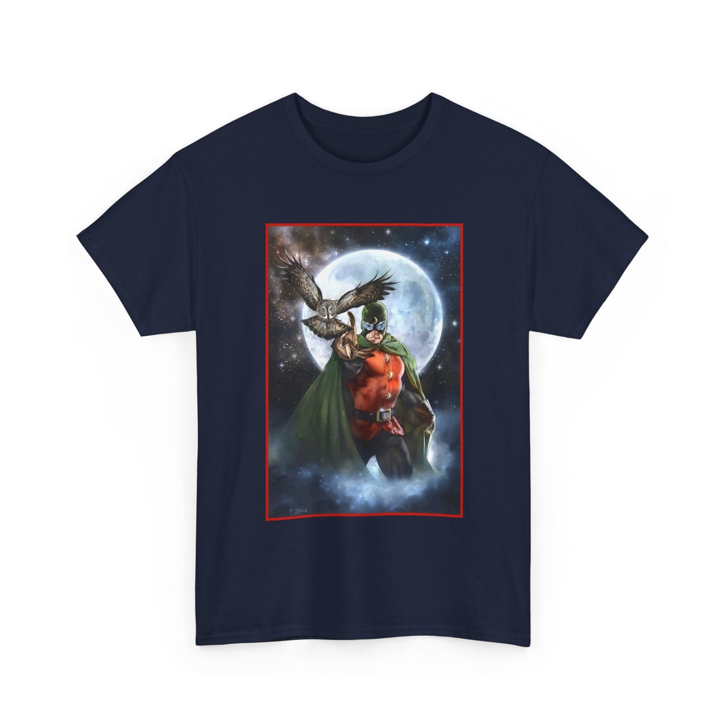 Doctor Mid-Nite T-Shirt - DC Comics - Golden Age Justice Society/JSA Member - Fleming Art