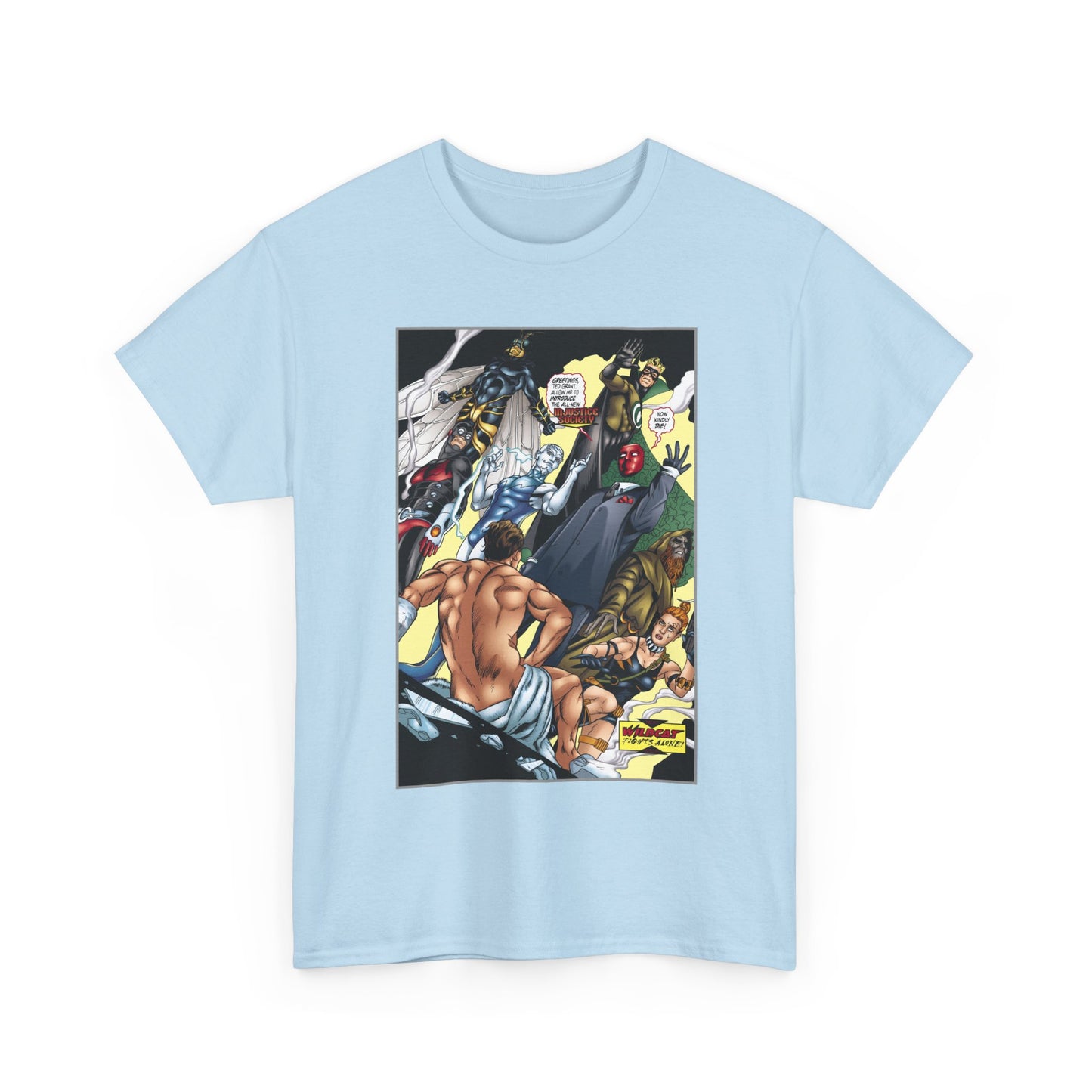 Wildcat/Injustice Society T-Shirt
