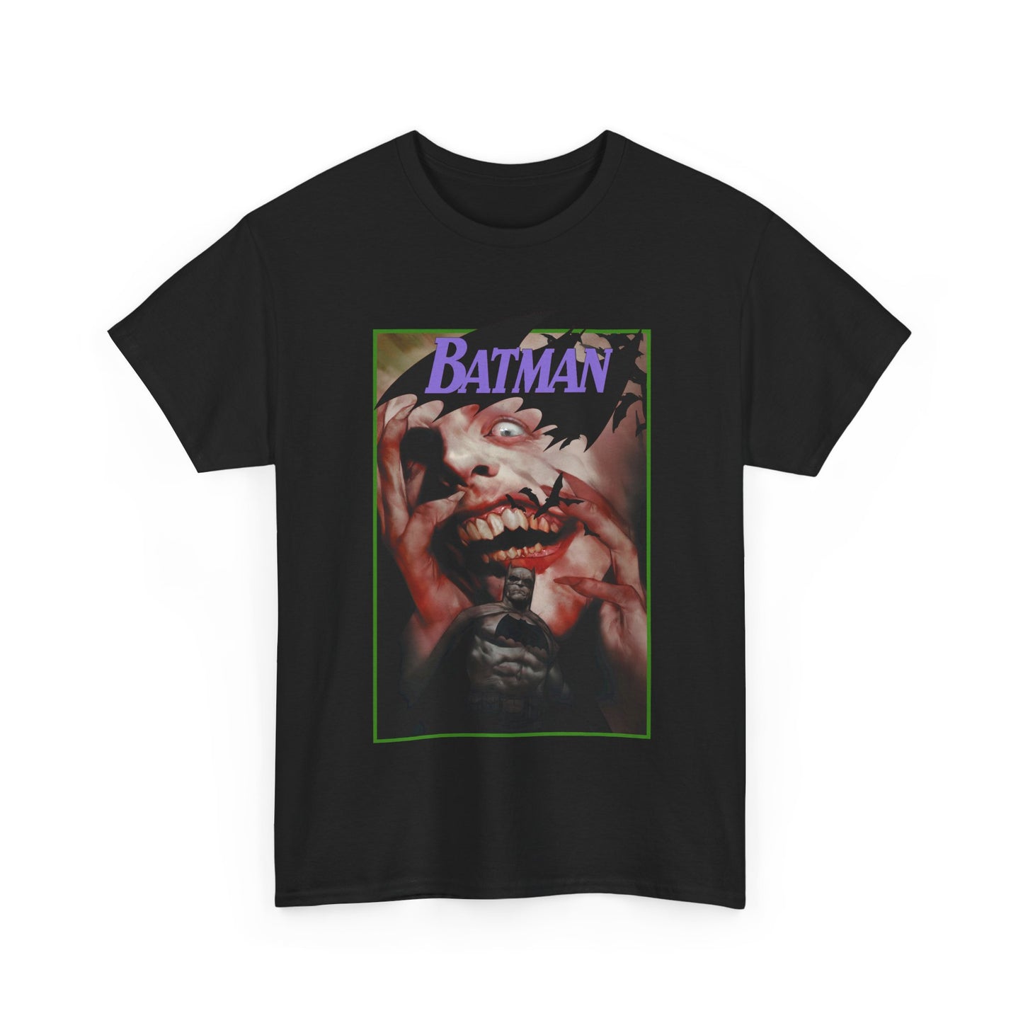 Batman Vs Joker T-Shirt - Ben Oliver Art - DC Comics
