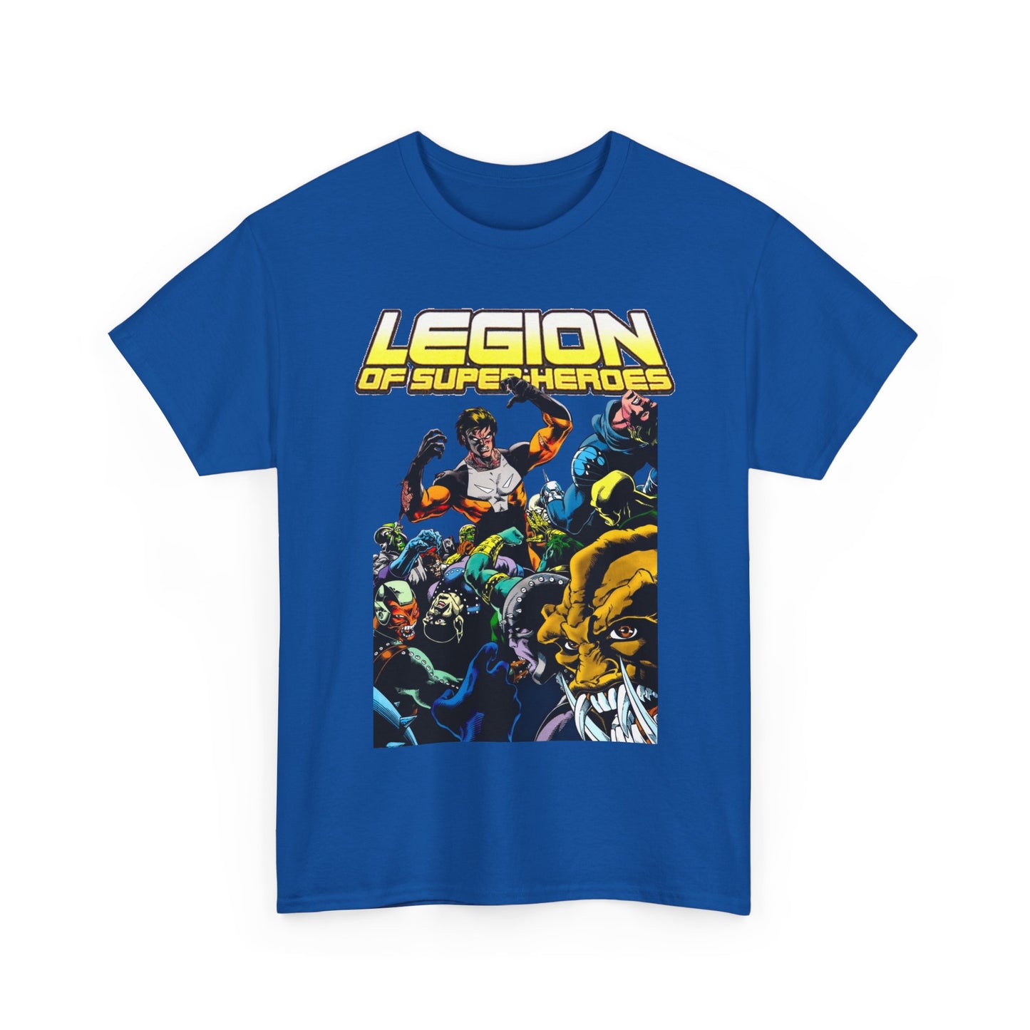 Legion of Super-Heroes T-Shirt - Steve Lightle Art - Timber Wolf - DC Comics