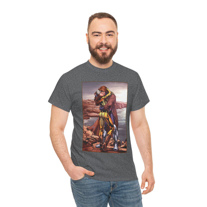 Gambit & Rogue T-Shirt - Scot Eaton Art - "Romy" - Popular X-Men Members - Marvel Comics
