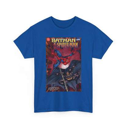 Batman & Amazing Spider-Man T-Shirt - Graham Nolan Art - DC & Marvel Comics