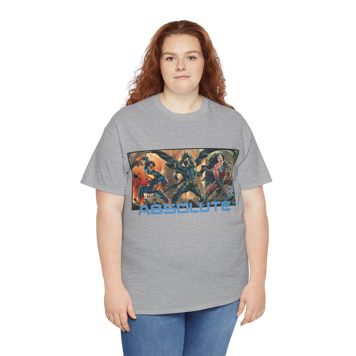 Absolute Trinity T-Shirt - Bryan Hitch Art - Batman, Superman, Wonder Woman - DC Comics
