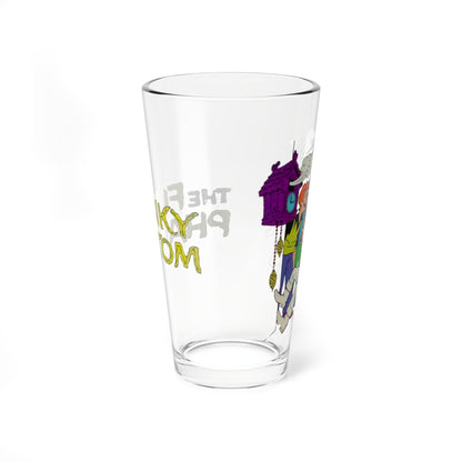 Funky Phantom Pint Glass, 16oz - Mudsy & Boo - Skip Gilroy, April Stewart, Augie Anderson, Elmo - Hanna-Barbera Saturday Morning Cartoon