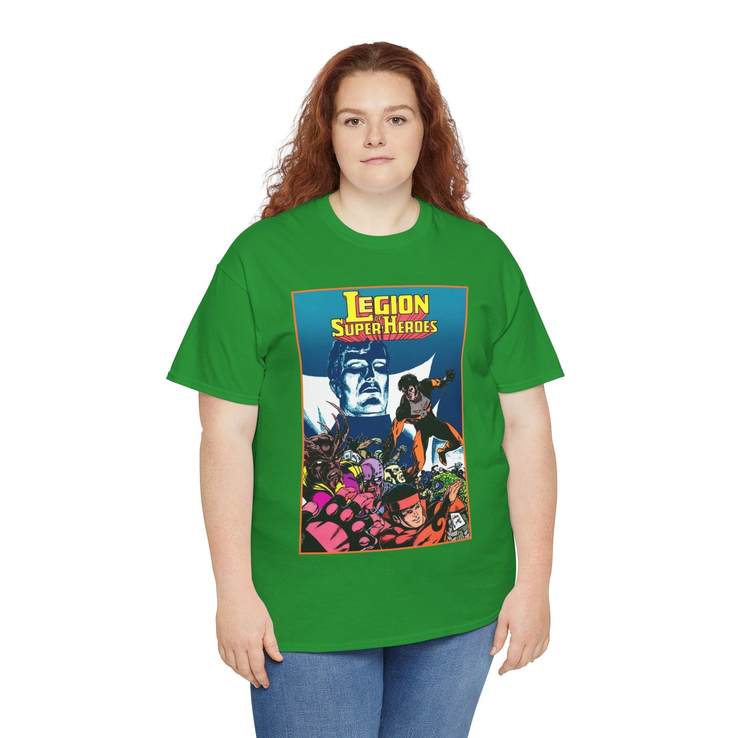 Legion of Super-Heroes T-Shirt - Steve Lightle Art - Timber Wolf - DC Comics