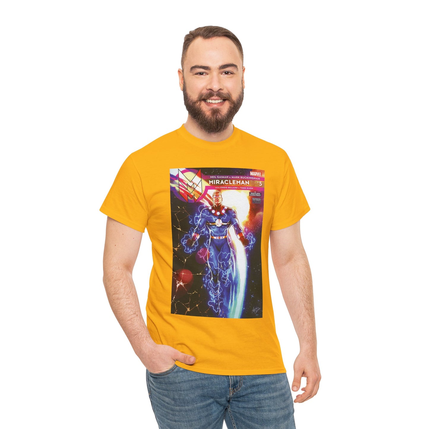 Miracleman #5 T-Shirt - Martin Coccolo Art - Marvel Comics