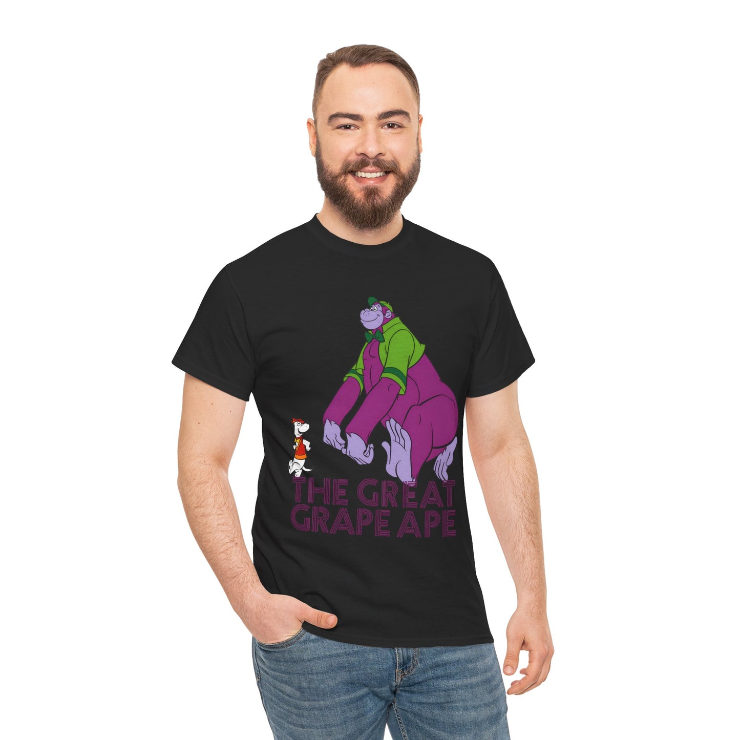 The Great Grape Ape T-Shirt - With Beegle Beagle - Hanna-Barbera Saturday Morning Cartoons 1970s