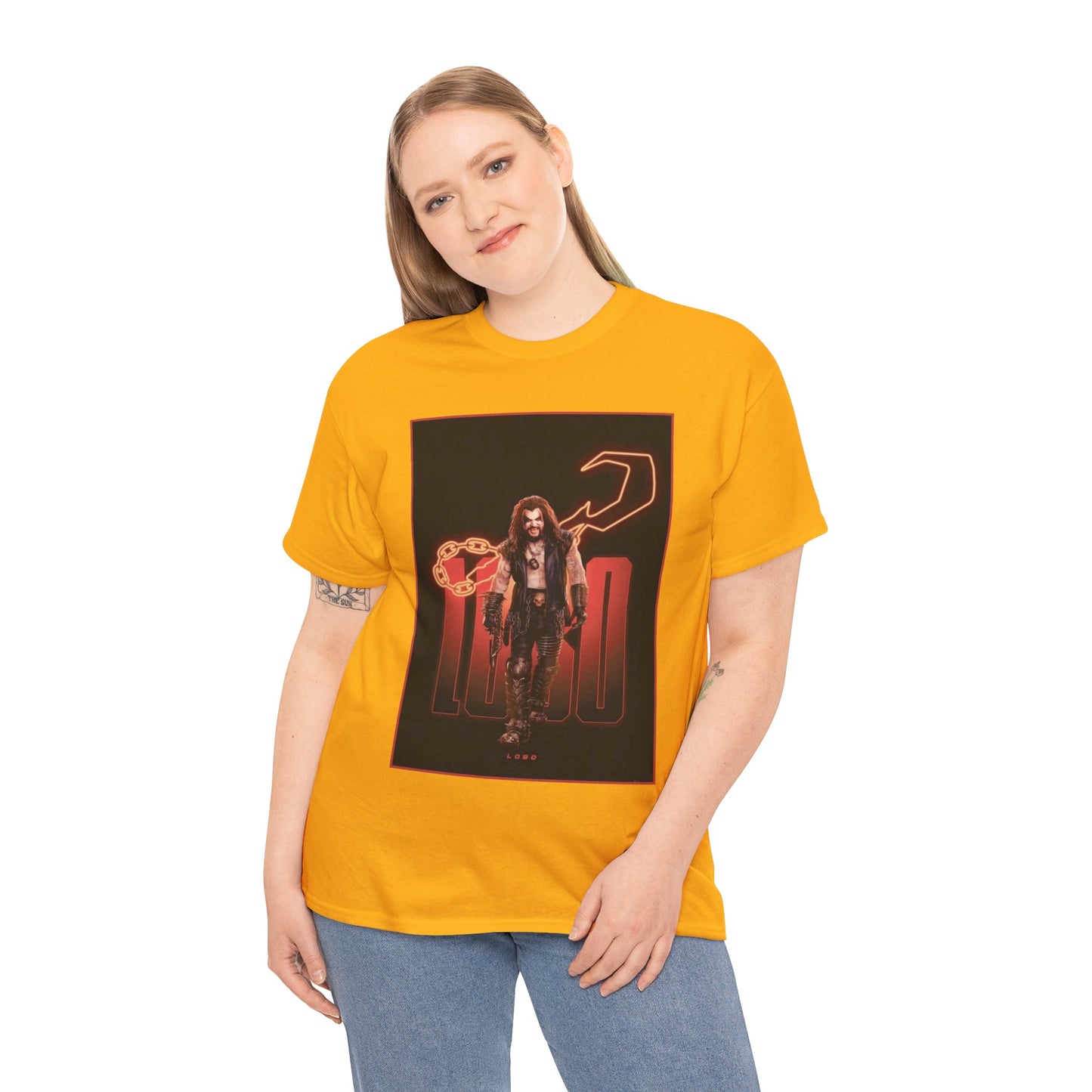Lobo T-Shirt - Jason Momoa - New 2026 Supergirl Movie - From the James Gunn DCU - DC Comics