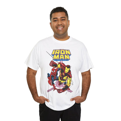 Iron-Man & Spider-Man T-Shirt - Butch Guice Art - Marvel Comics