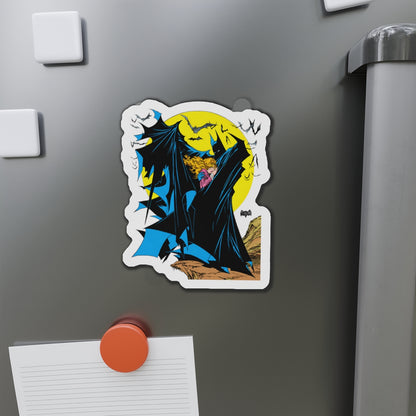 Batman Die-Cut Magnet - Todd McFarlane Art - Surrounded by Bats - Gotham City, Dark Knight Detective - DC Comics - 3", 4", 5", 6"