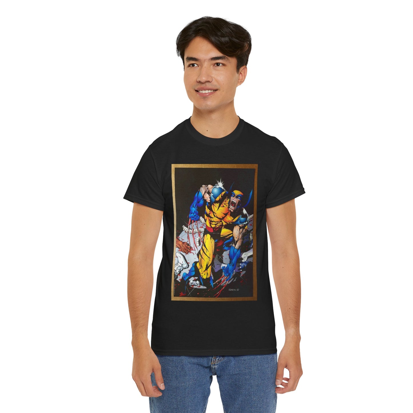 Wolverine T-Shirt - Bart Sears Poster Art - Marvel Comics