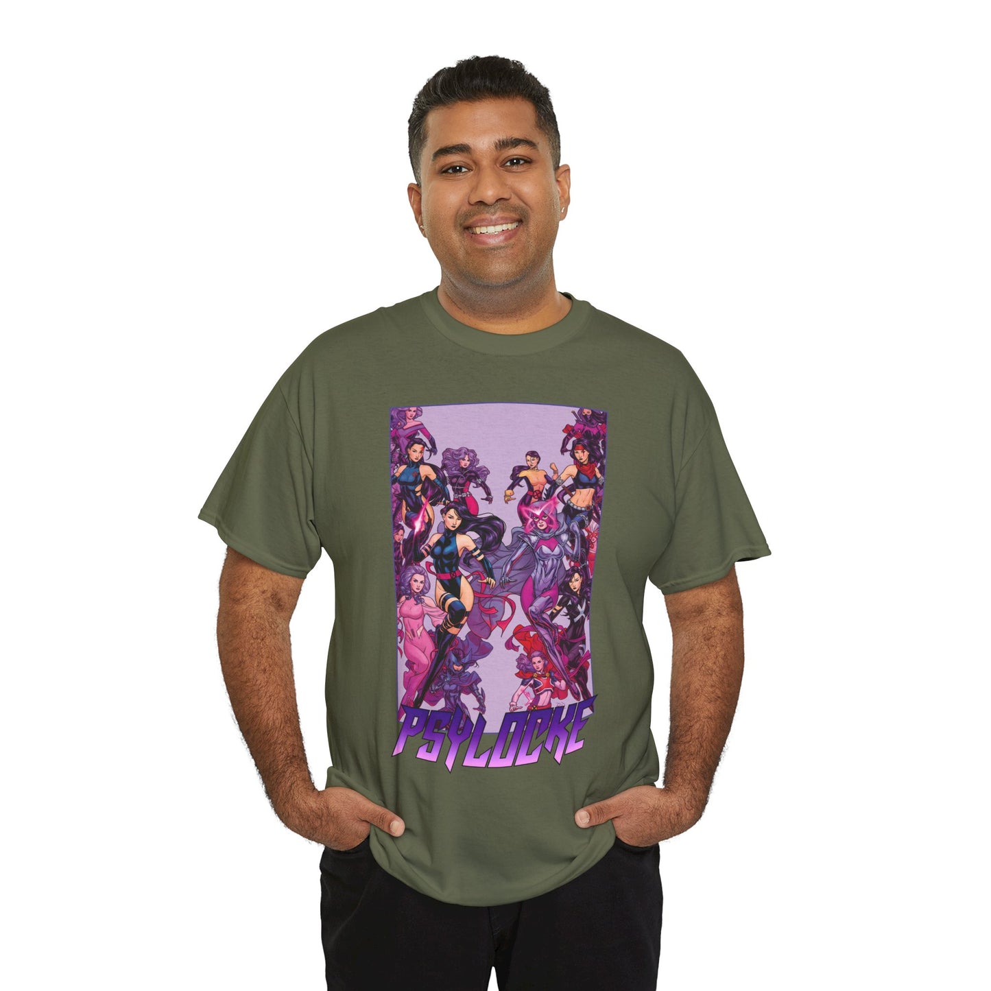Psylocke T-Shirt - Russell Dauterman Art - X-Men Member - Marvel Comics