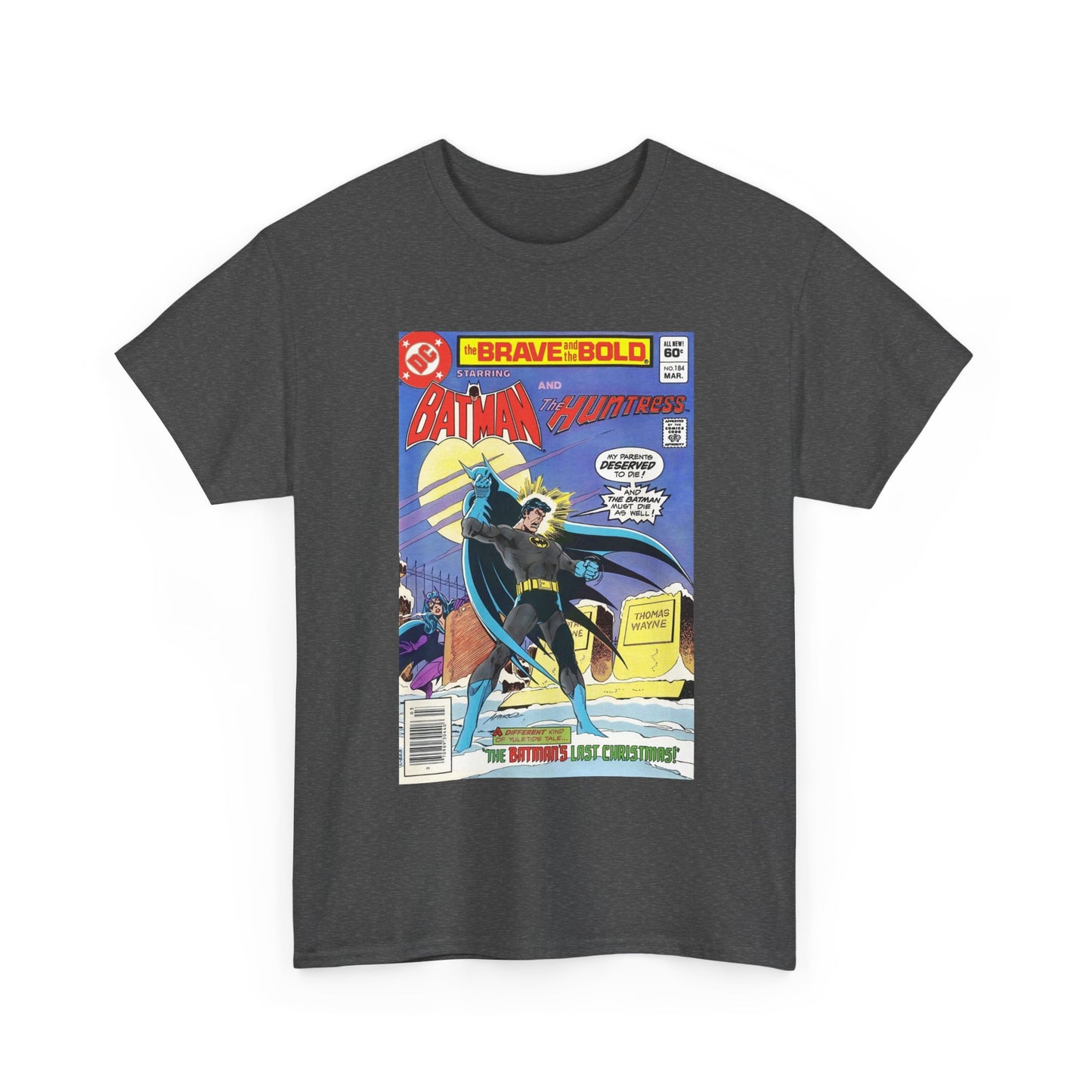 Brave & the Bold #184 T-Shirt - Batman & Earth-2 Huntress - DC Comics