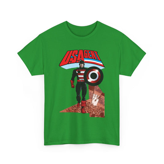 US Agent T-Shirt - Phil Jimenez Art - John Walker - Captain America Character - Marvel Comics