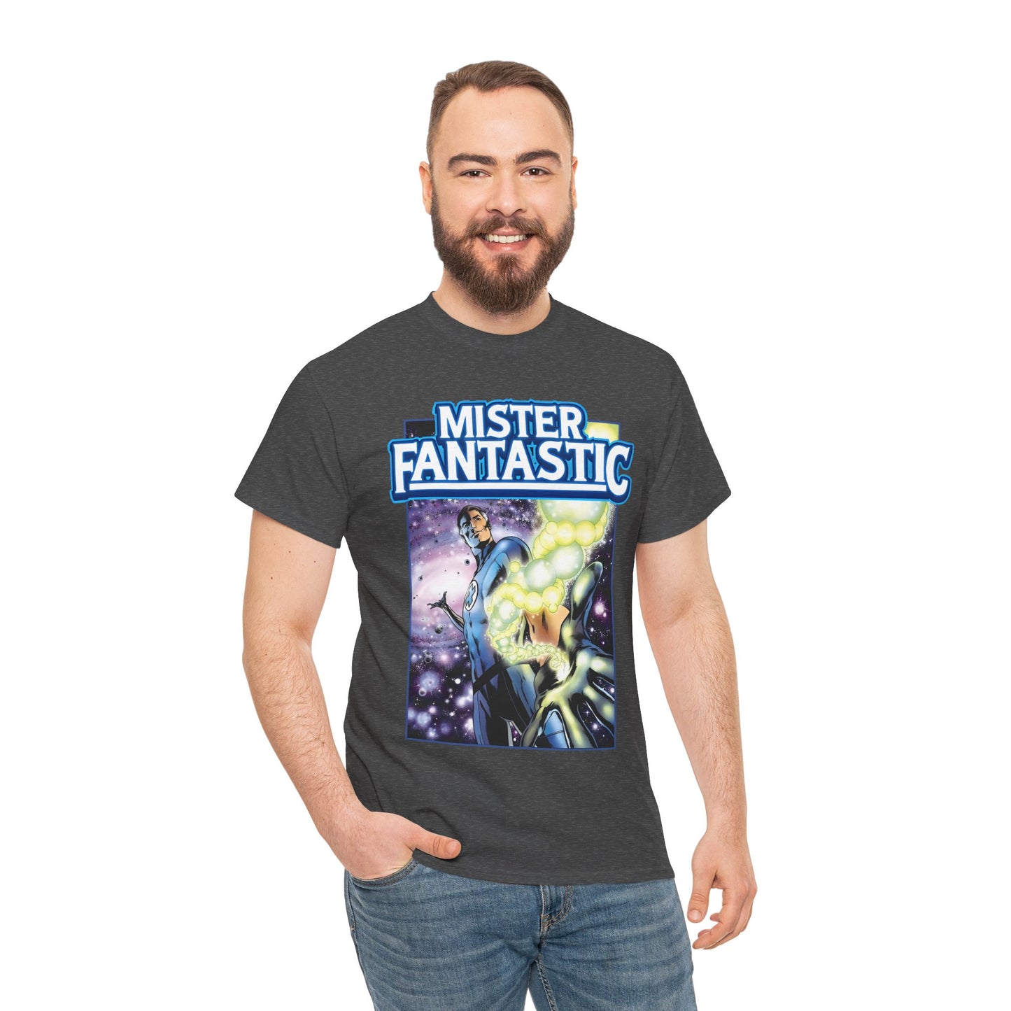 Mister Fantastic T-Shirt - Alan Davis Art - Marvel Comics