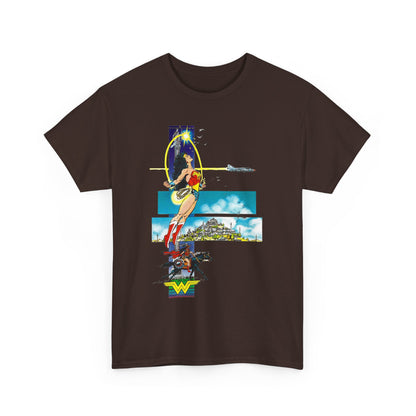Wonder Woman T-Shirt - George Perez Art - From History of the DC Universe Series - Themyscira - DC Comics