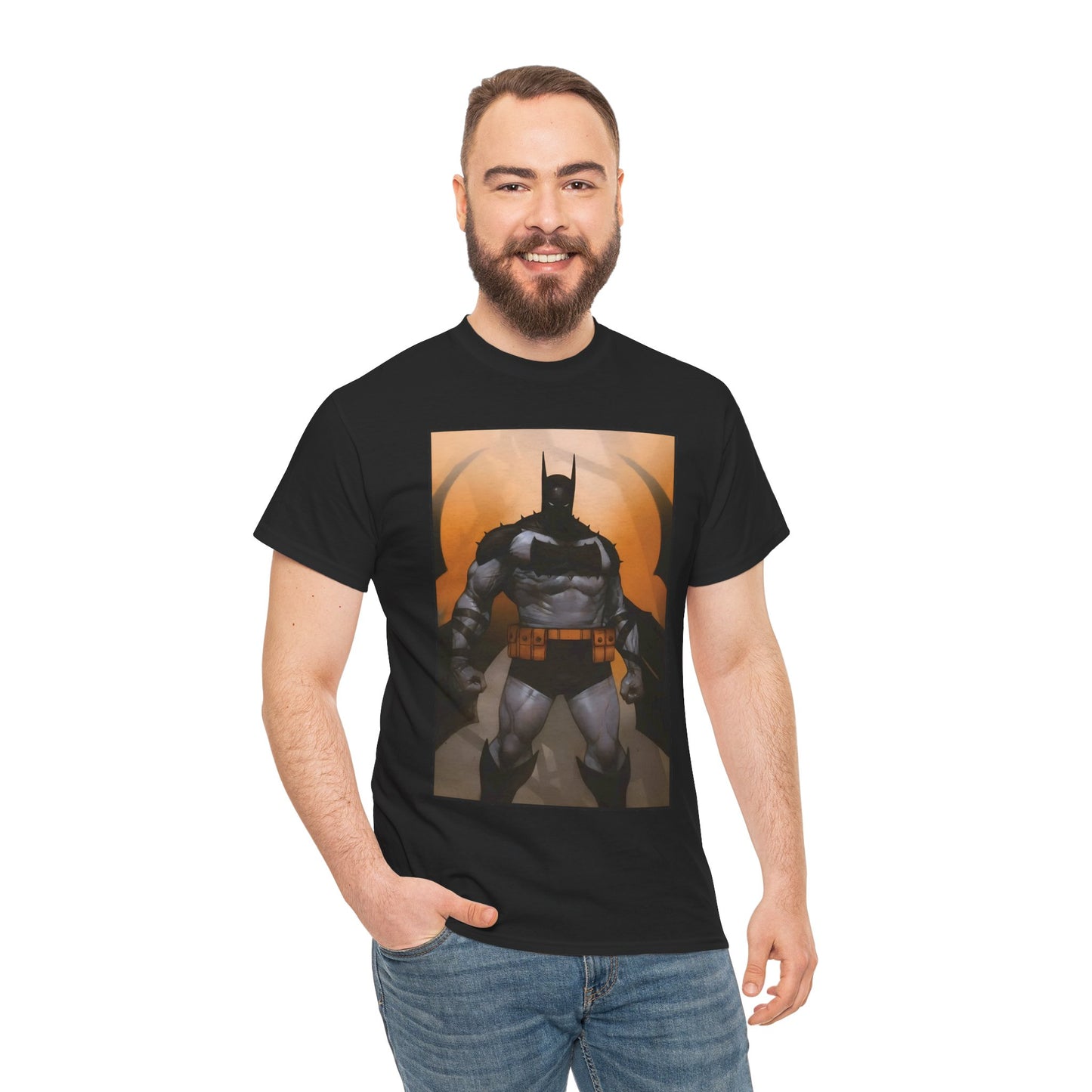 Absolute Batman T-Shirt - Ben Oliver Art - DC Comics All-In - Gotham City, Bruce Wayne - Scott Snyder Story