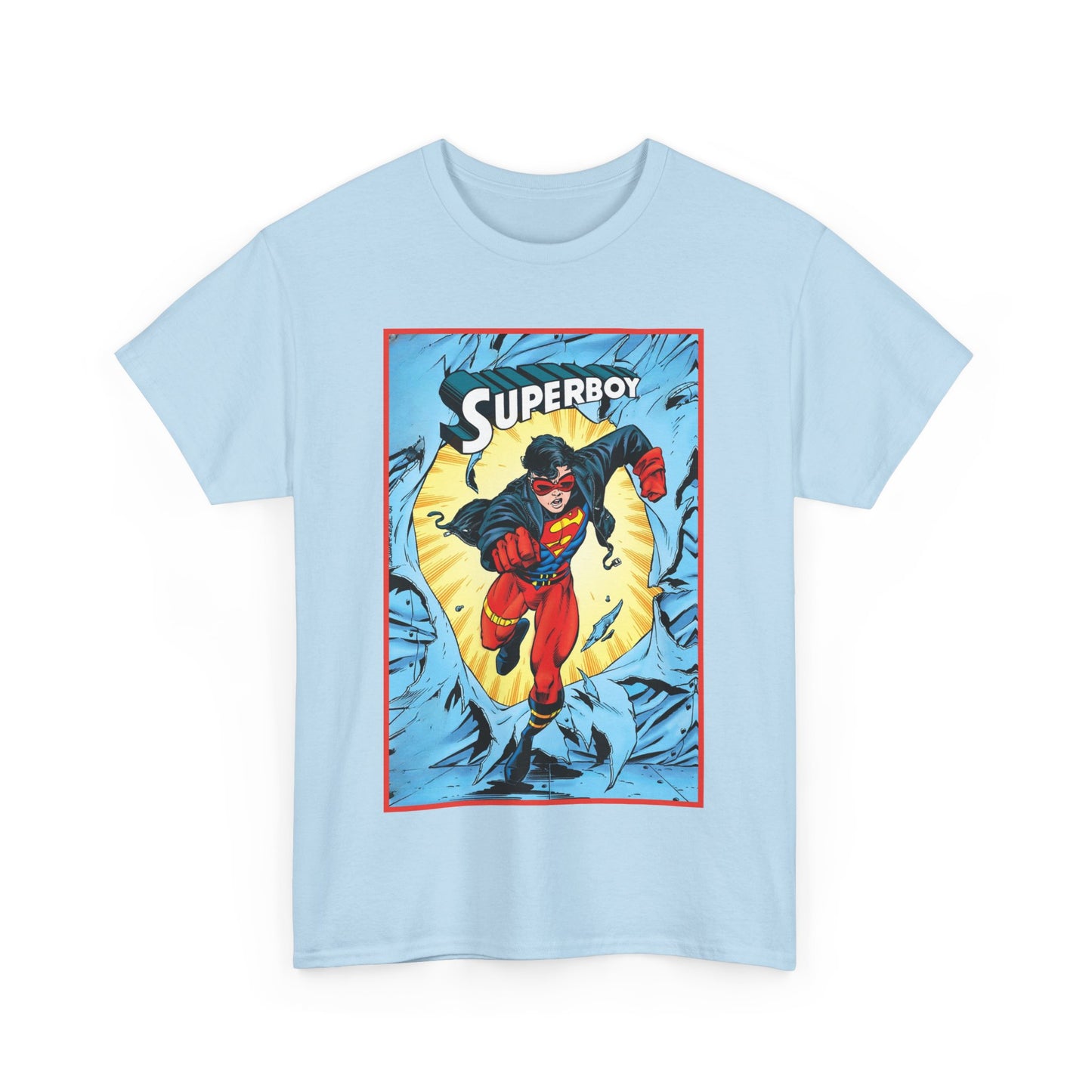 Superboy T-Shirt - Tom Grummett Art - Reign of the Supermen Storyline from the 1990s - Kon-El, Connor Kent - Superman Family - DC Comics