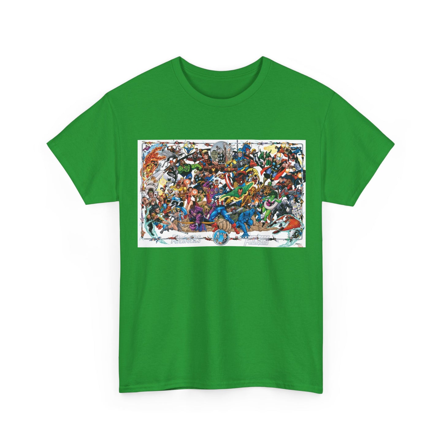 Avengers T-Shirt - George Perez Art - Poster Art of Basically Every Avenger - Marvel Comics