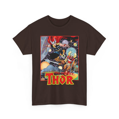 Mighty Thor T-Shirt - Walt Simonson Art - Odin, Asgard - 1980s Series - Marvel Comics