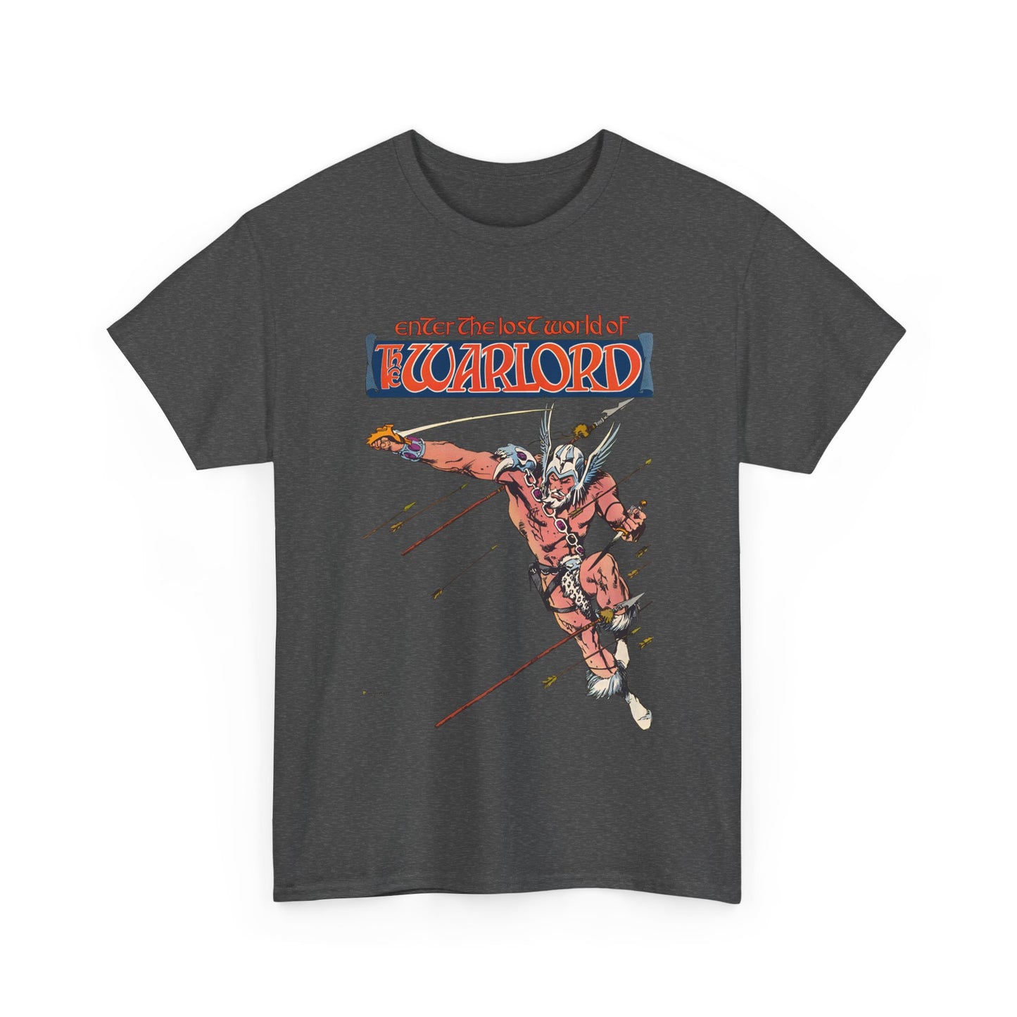 Warlord T-Shirt - Jerry Bingham Art - Travis Morgan, Skartaris - DC Comics