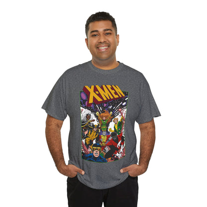 X-Men T-Shirt - Dave Cockrum Art - Phoenix, Cyclops, Storm, Wolverine, Banshee, Colossus, Nightcrawler - Marvel Comics