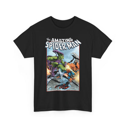 Amazing Spider-Man T-Shirt - Todd McFarlane Art - Green Goblin Vs Hobgoblin - Marvel Comics