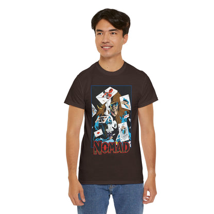 Nomad T-Shirt - S. Clarke Hawbaker, Mark McKenna Art - Jack Monroe - Playing Cards with Deadpool & Bushwacker - Marvel Comics