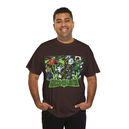 Green Lantern T-Shirt - Alan Scott, Jade, Obsidian, Hal Jordan, Jessica Cruz, Kyle Rayner - The Corps - DC Comics